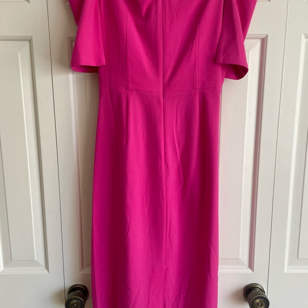 Vince Camuto Strapless Fuchsia Dress - Picture 6 of 6